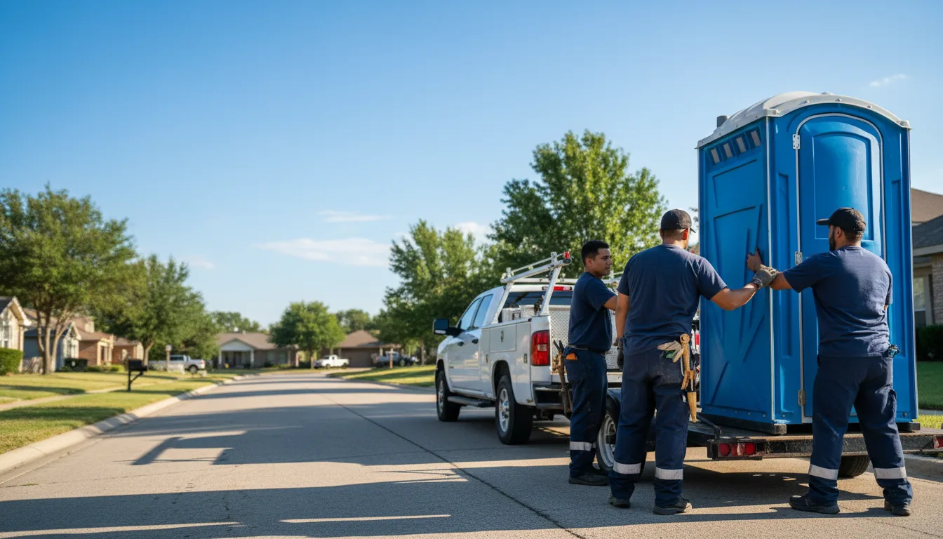 Portable Toilet Rental in Burlingame, KS near me